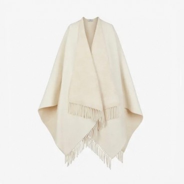 펜디 여성 화이트 판쵸 - Fendi Womens White Pancho 