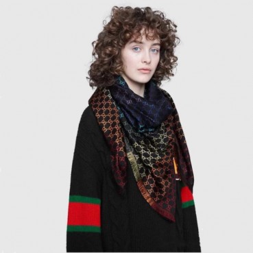 구찌 여성 레드 머플러 - Gucci Womens Red Muffler 