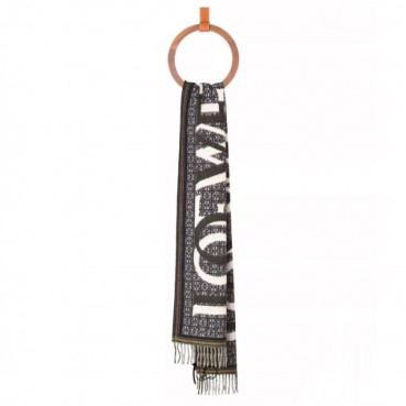 로에베 남성 그레이 머플러 - Loewe Mens Gray Muffler 