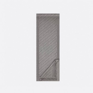 디올 남성 그레이 머플러 - Dior Mens Gray Muffler 