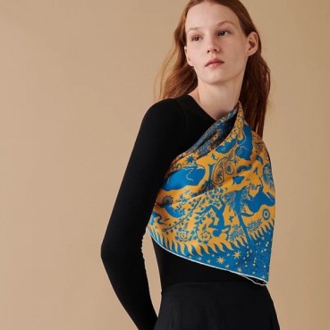 에르메스 여성 블루 스카프 - Hermes Womens Blue Scarf 