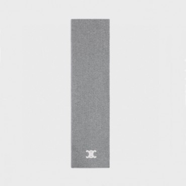 셀린느 남/녀 그레이 머플러 - Celine Unisex Gray Muffler 