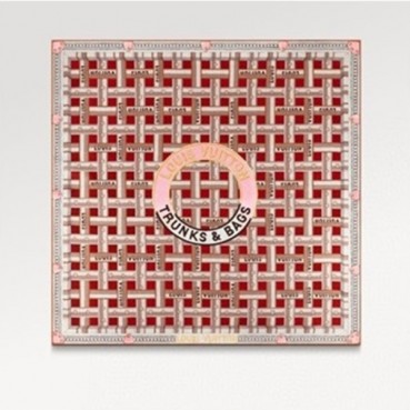 루이비통 여성 레드 스카프 - Louis vuitton Womens Red Scarf 