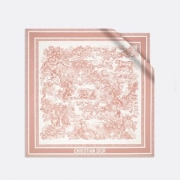 디올 여성 핑크 스카프 - Dior Womens Pink Scarf 