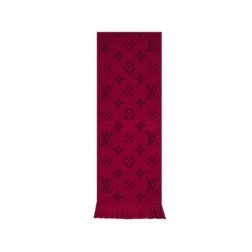 루이비통 남/녀 레드 머플러 - Louis vuitton Unisex Red Muffler 