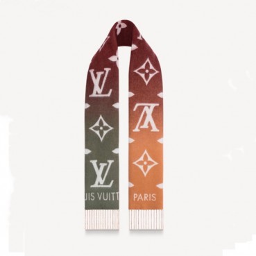 루이비통 남/녀 브라운 머플러 - Louis vuitton Unisex Brown Muffler 