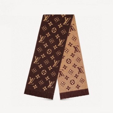루이비통 남/녀 브라운 머플러 - Louis vuitton Unisex Brown Muffler 