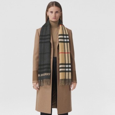 버버리 여성 그레이 머플러 - Burberry Womens Gray Muffler 