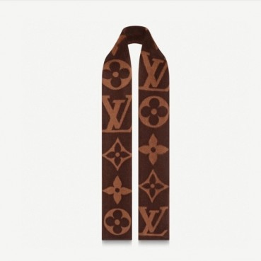 루이비통 남/녀 브라운 머플러 - Louis vuitton Unisex Brown Muffler 