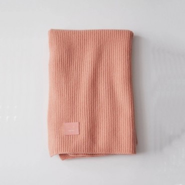 아크네 남/녀 핑크 머플러 - Acne Unisex Pink Muffler 