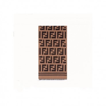 펜디 남/녀 브라운 머플러 - Fendi Unisex  Brown Muffler 