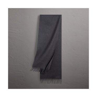 [버버리] 클래식 캐시미어 남여공용 블랙 스카프 bu0011w - Burberry Classic Cashmere Navy Scarf
