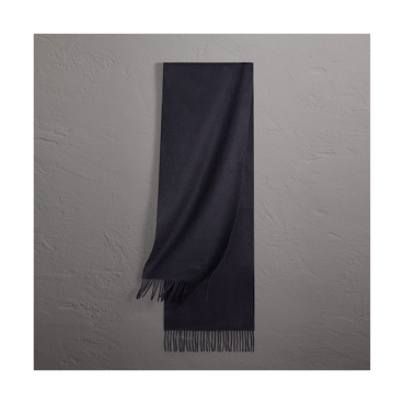 [버버리] 클래식 캐시미어 남여공용 네이비 스카프 bu0011w - Burberry Classic Cashmere Navy Scarf