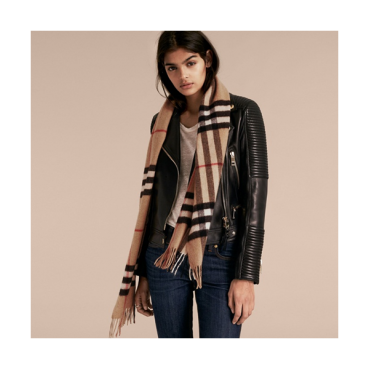 [버버리] 클래식 체크 캐시미어 남여공용 카멜 스카프 bu0020w - Burberry Classic Check Cashmere Camel Scarf