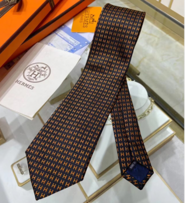 HERMES   MENS  NECKTIE BLUE  -  에르메스 남성용 넥타이 HM0002 네이비