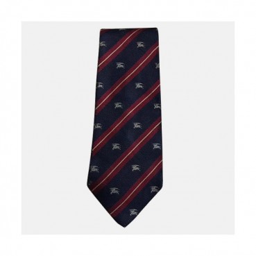 BURBERRY  MENS  NECKTIE  NAVY - 버버리  남성용 넥타이 네이비