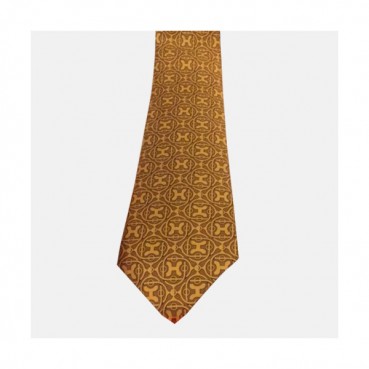 HERMES  MENS  NECKTIE  YELLOW  - 에르메스 남성용 넥타이 옐로우