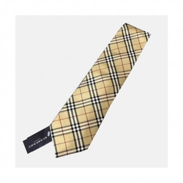 BURBERRY  MENS  NECKTIE BROWN  -  버버리 남성용 넥타이 브라운