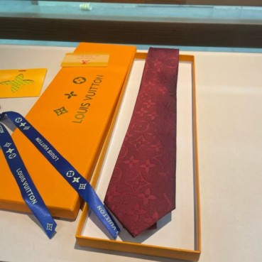 Louis Vuitton  MENS  NECKTIE  레드- 루이비통  남성용 넥타이 레드
