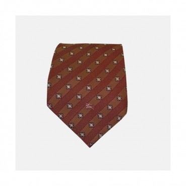 BURBERRY  MENS  NECKTIE BROWN  -  버버리 남성용 넥타이 브라운
