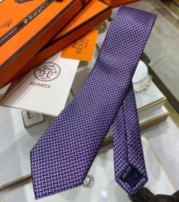 HERMES  MENS  NECKTIE  NAVY  -  에르메스 남성용 넥타이 HM0003  네이비
