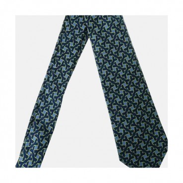 HERMES  MENS  NECKTIE  NAVY  -  에르메스 남성용 넥타이 네이비