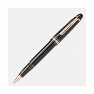 [몽블랑] 마이스터스튁 로즈골드+블랙 수성펜 mo00014p - Montblanc Meisterstuck Rose Gold+Black Rollerball