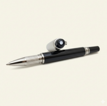 [몽블랑] 헤리티지 컬럭션 루즈&느와 래드 블랙 볼펜 mo00011p - Montblanc Black Fountain Pen