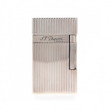 [듀퐁] 라인2 실버 라이터 dp0006d - S.T.Dupont Line2 Silver Lighter