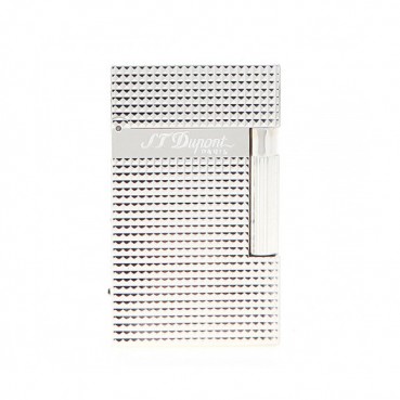 [듀퐁] 라인2 실버 라이터 dp0010d - S.T.Dupont Line2 Silver Lighter