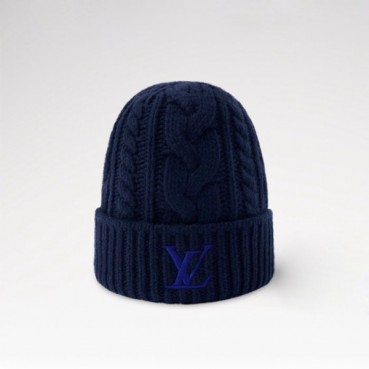 루이비통 남/녀 온리 LV 미니 케이블 비니 - Louis vuitton Unisex Only LV Mini Cable Beanie 