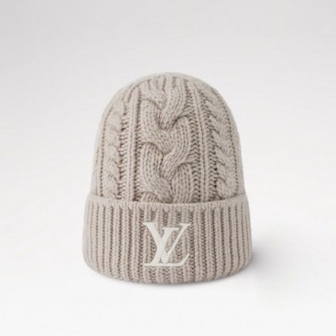 루이비통 남/녀 온리 LV 미니 케이블 비니 - Louis vuitton Unisex Only LV Mini Cable Beanie 