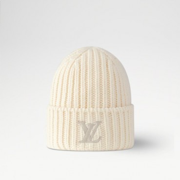 루이비통 여성 아이보리 비니 - Louis vuitton Womens Ivory Beanie 