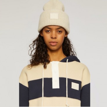 아크네 여성 화이트 비니 - Acne Womens White Beanie 