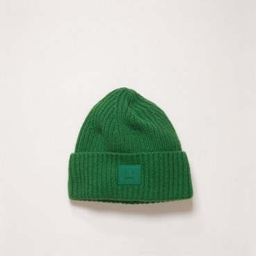 아크네 여성 그린 비니 - Acne Womens Green Beanie 