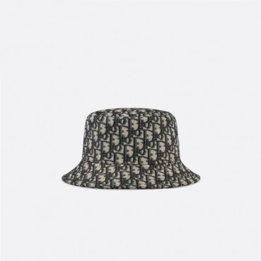 디올 남/녀 오블리크 벙거지 - Dior Unisex Oblique Bucket Hat 