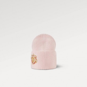 루이비통 여성 핑크 비니 - Louis vuitton Womens Pink Beanie 