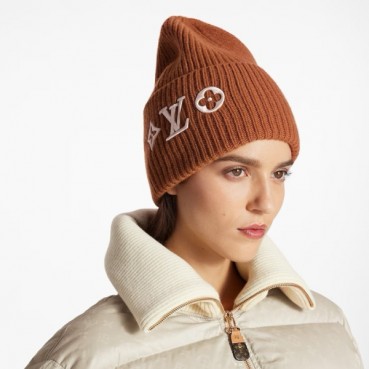 루이비통 남/녀 브라운 비니 - Louis vuitton Unisex Brown Beanie 