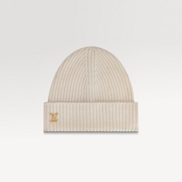루이비통 남/녀 아이보리 비니 - Louis vuitton Unisex Ivory Beanie 