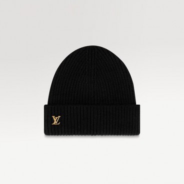 루이비통 남/녀 블랙 비니 - Louis vuitton Unisex Black Beanie 