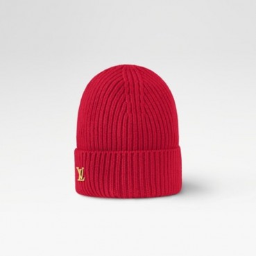 루이비통 남/녀 레드 비니  - Louis vuitton Unisex Red Beanie 