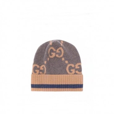 구찌 남/녀 그레이 비니  - Gucci Unisex Gray Beanie 