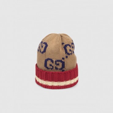 구찌 남/녀 베이지 비니  - Gucci Unisex Beige Beanie 