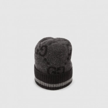 구찌 남/녀 그레이 비니  - Gucci Unisex Gray Beanie 