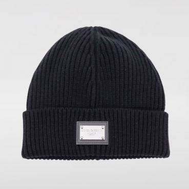 돌체앤가바나 남/녀 블랙 비니- Dolce&Gabbana Unisex Black Cap 