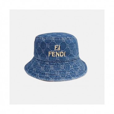 Fendi 2020 Mm / Wm Denim Cap - 펜디 2020 남여공용 데님 모자 FENM0009, 블루