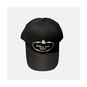 Prada 2020 Mm / Wm Cap - 프라다 2020 남여공용 모자 PRAM0016, 블랙