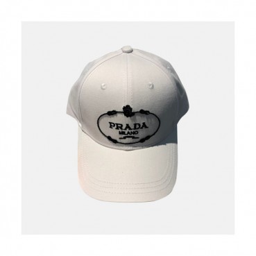 Prada 2020 Mm / Wm Cap - 프라다 2020 남여공용 모자 PRAM0015, 화이트