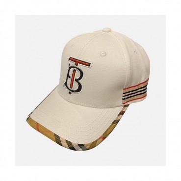 Burberry 2020 Mm / Wm Cap - 버버리 2020 남여공용 모자 BURM0044, 화이트