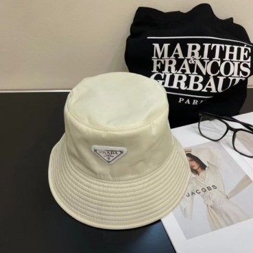 Prada Mm / Wm Cap - 프라다 남여공용 모자 PRAM0005, 베이지